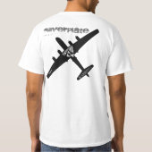 T-shirt Plat argenté de Warkites B-29 (Dos)