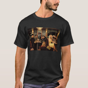 T-shirt Plat bleu