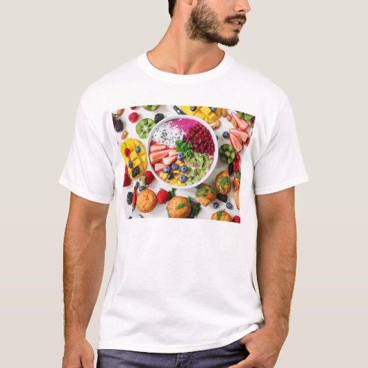 T-shirt Plat de fruits (Devant)