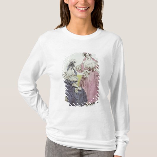 T-shirt Plat de mode, "salons de Le Follet Courrier (Devant)