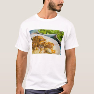 T-shirt plat de pâtes, Istrie, Croatie, Europe de l'Est,