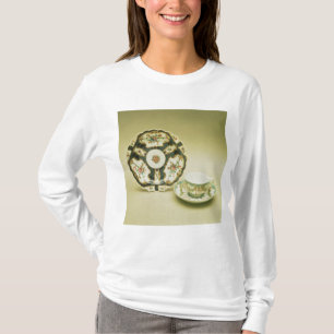 T-shirt Plat de porcelaine de Worcester avec la décoration