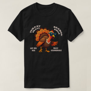 T-shirt Plat de Thanksgiving à la sauce de dinde, haricots