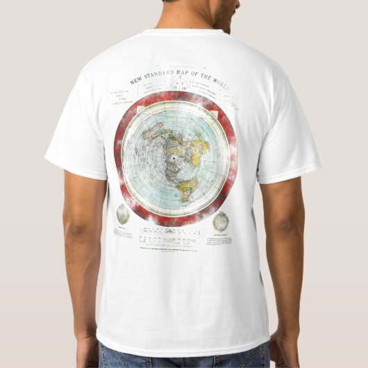 T-shirt Plat EARTHER (Dos)