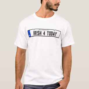 T-shirt Plat irlandais de l'Irlandais 4 aujourd'hui -