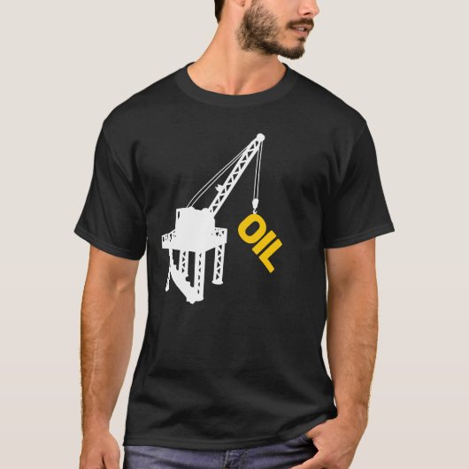 T-shirt Plate-forme de construction (Devant)