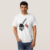 T-shirt Plate-forme de construction (Devant entier)