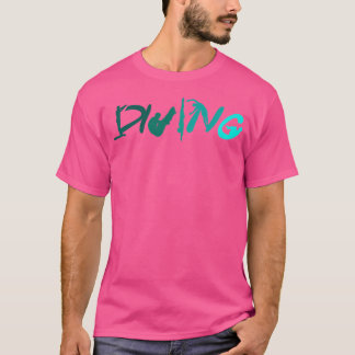T-shirt Plate-forme de plongée Springboard High Diving