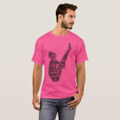 T-shirt Plate-forme de plongée Springboard Plate-forme de (Devant entier)