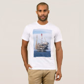 T-shirt Plate-forme pétrolière (Devant entier)