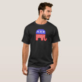 T-shirt Plate-forme républicaine 2020 Gop Elephant Word Cl (Devant entier)