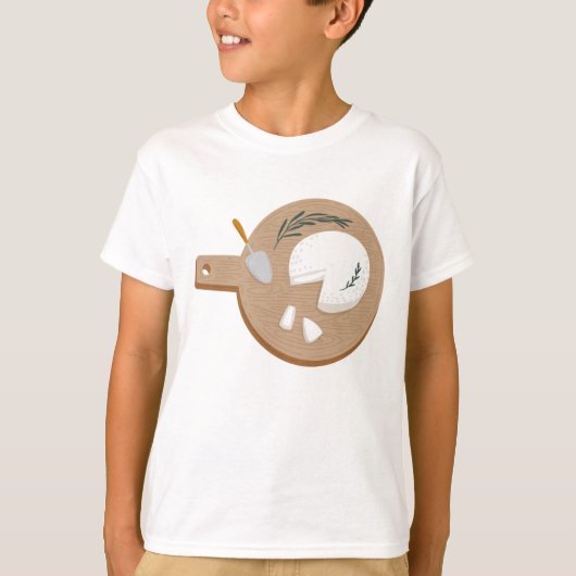 T-shirt plateau à fromage (Devant)