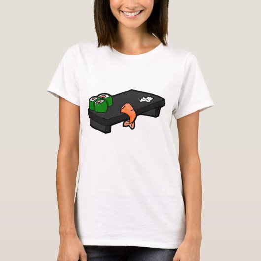 T-shirt plateau de sushi (Devant)
