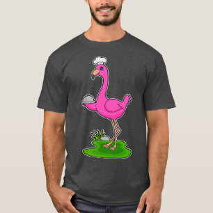 T-shirt Plateforme Flamant rose Cook