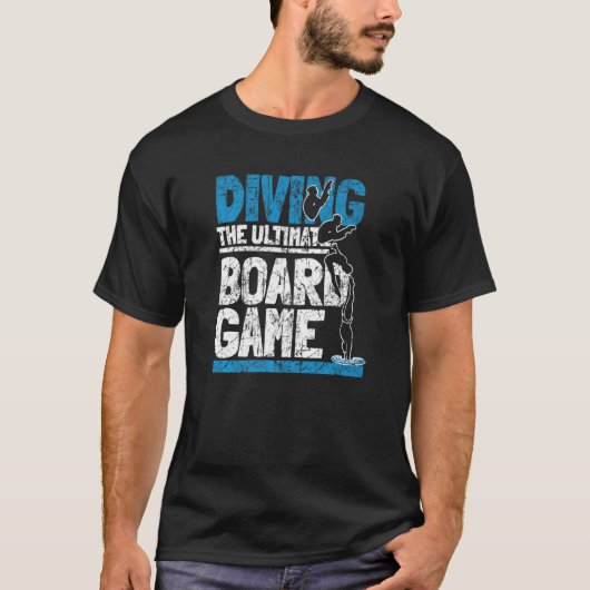 T-shirt Plateforme Planche Plongée Planche Springboard Plo (Devant)