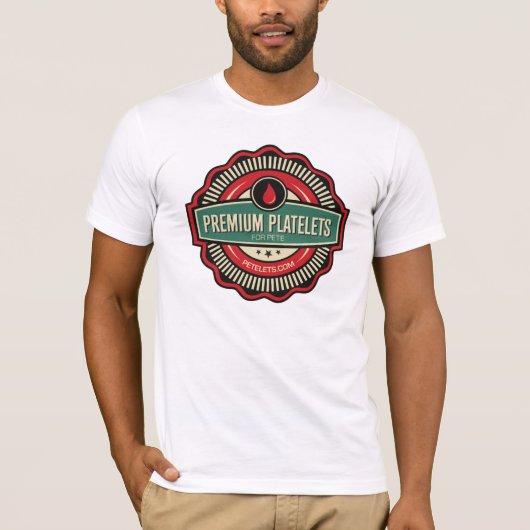 T-shirt Platelets Premium (Devant)
