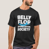T-shirt Platform Diver Belly Flop Springboard Diving (Devant)