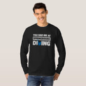 T-shirt Platform Diver Humor Springboard Diving (Devant entier)