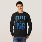 T-shirt Platform Diver Springboard Diving (Devant entier)