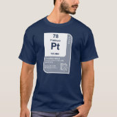 T-shirt Platine (Pt) (Devant)