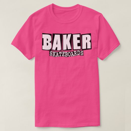 T-shirt Platins à skis Baker (Design devant)