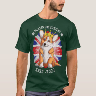 T-shirt Platinum Jubilee 2022 Union Jack For Kids & Jubile