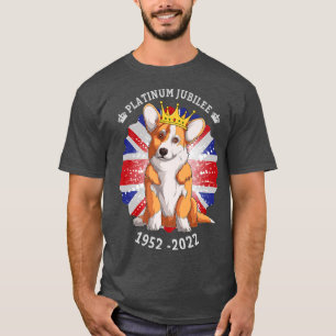 T-shirt Platinum Jubilee 2022 Union Jack For Kids & Jubile