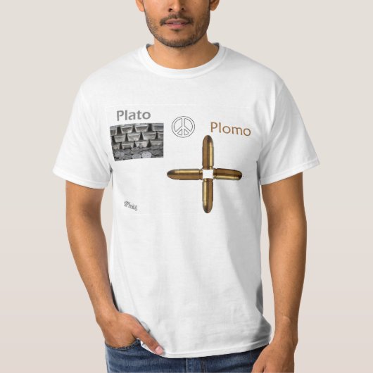 T-shirt Platon O Plomo (Devant)