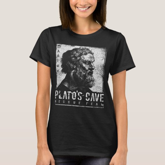 T-shirt Platos Cave Secourt Équipe Philos Hellénistique An (Devant)