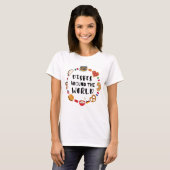 T-shirt Plats du monde entier (Devant entier)