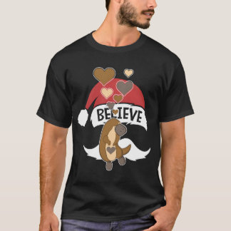 T-shirt Platypus Cute Avec Coeurs I Love Platypuses