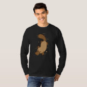 T-shirt Platypus diving Australia (Devant entier)