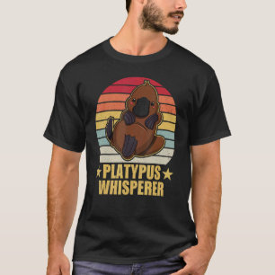 T-shirt Platypus Mammals Australie Biologie Animaux Étudia