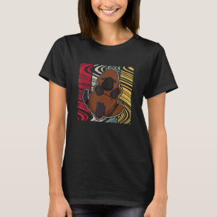 T-shirt Platypus Mammals Australie Biologie Animaux Étudia