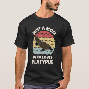 T-shirt Platypus Mammals Australie Biologie Animaux Étudia