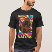 T-shirt Platypus Mammals Australie Biologie Animaux Étudia (Devant)