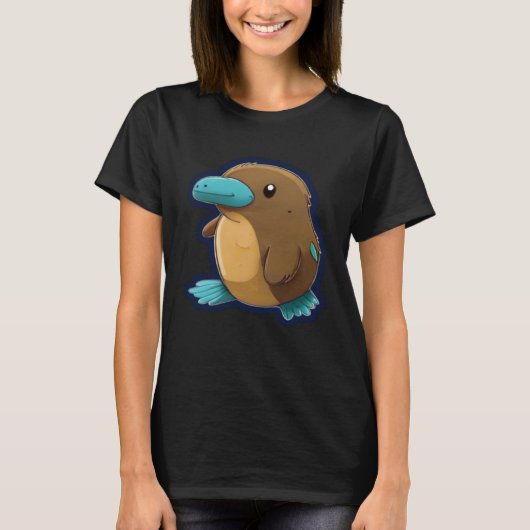 T-shirt Platypus Party (Devant)