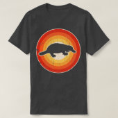 T-shirt Platypus Sunset Rétro pour Hommes Femmes Garçons F (Design devant)