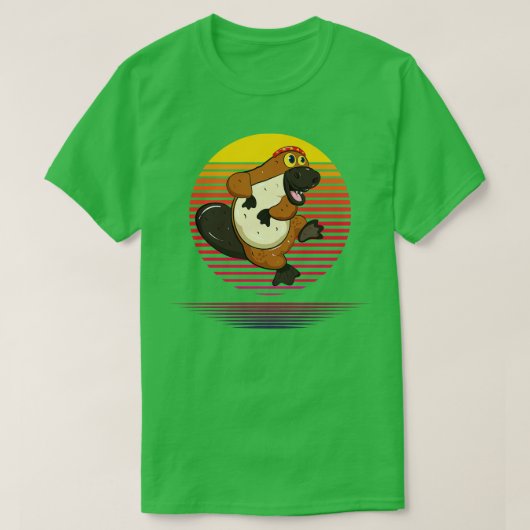 T-shirt Platypus Vapor (Design devant)
