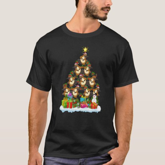 T-shirt Platypus  Xmas Holiday  Platypus Christmas Tree (Devant)
