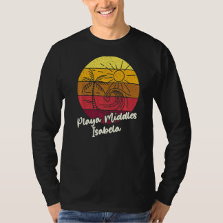 T-shirt Playa Middles Isabela Plage Surf Vêtements Pour S