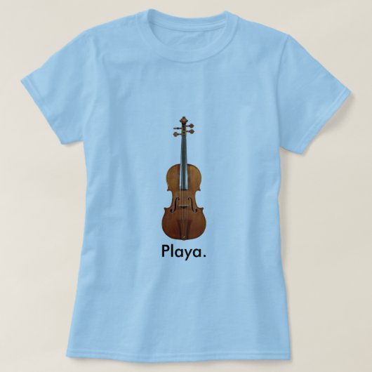 T-shirt Playa (violon) (Design devant)