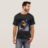 T-shirt playera arte abstracto (Devant entier)