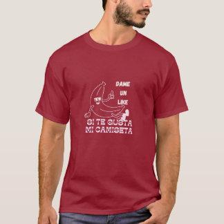 T-shirt Playera básica Dame un like si te gusta mi camiset