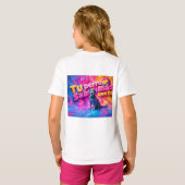 T-shirt Playera básica de niñas (Dos entier)