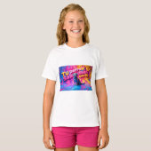T-shirt Playera básica de niñas (Devant entier)