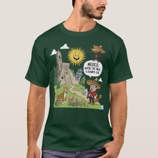 T-shirt Playera Bello Mexico