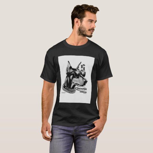 T-shirt Playera "Canino Cool" (Devant entier)