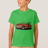 T-shirt Playera Coche Deportivo Clásico (Devant)