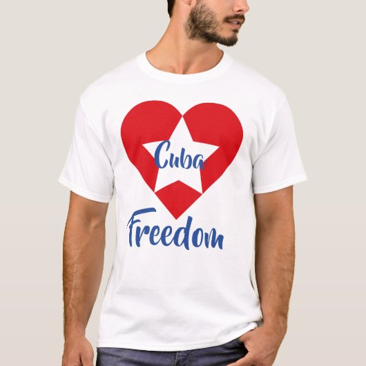 T-shirt Playera Cuba Freedom (Devant)